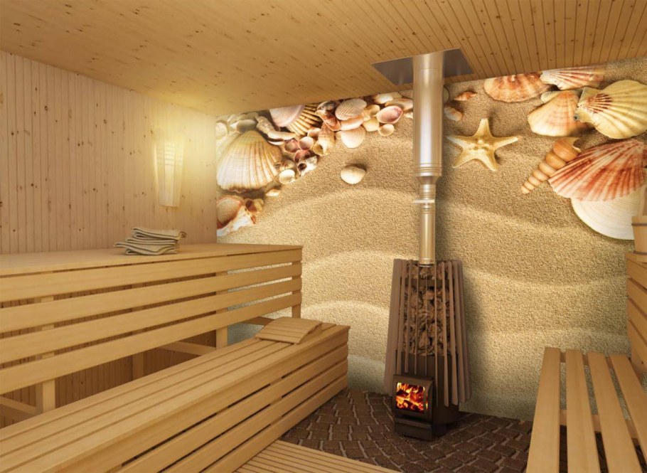 Фиброцементная плита ФЛАММА Design 1200x610x9