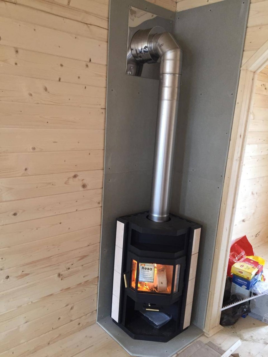 Печь камин МЕТА Нева угловая