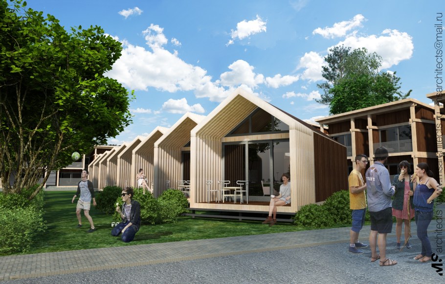 Домики для отдыхающих