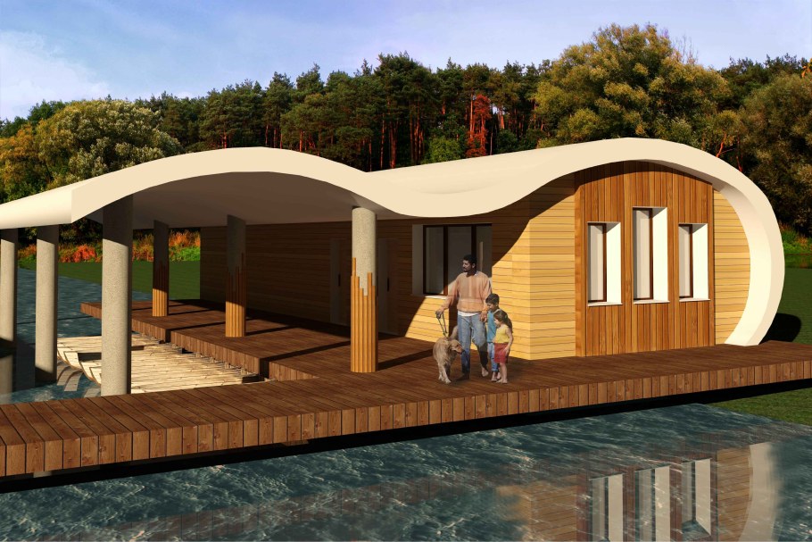 Домики для турбазы проекты