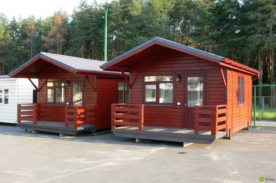 Быстровозводимые домики для отдыхающих