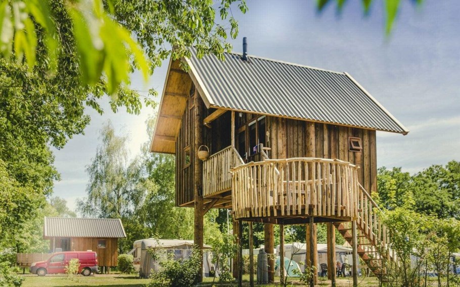 Деревянные домики для отдыха