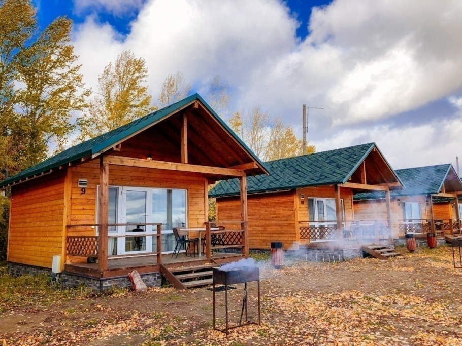 База отдыха русский остров Челябинская область Терем с верандой