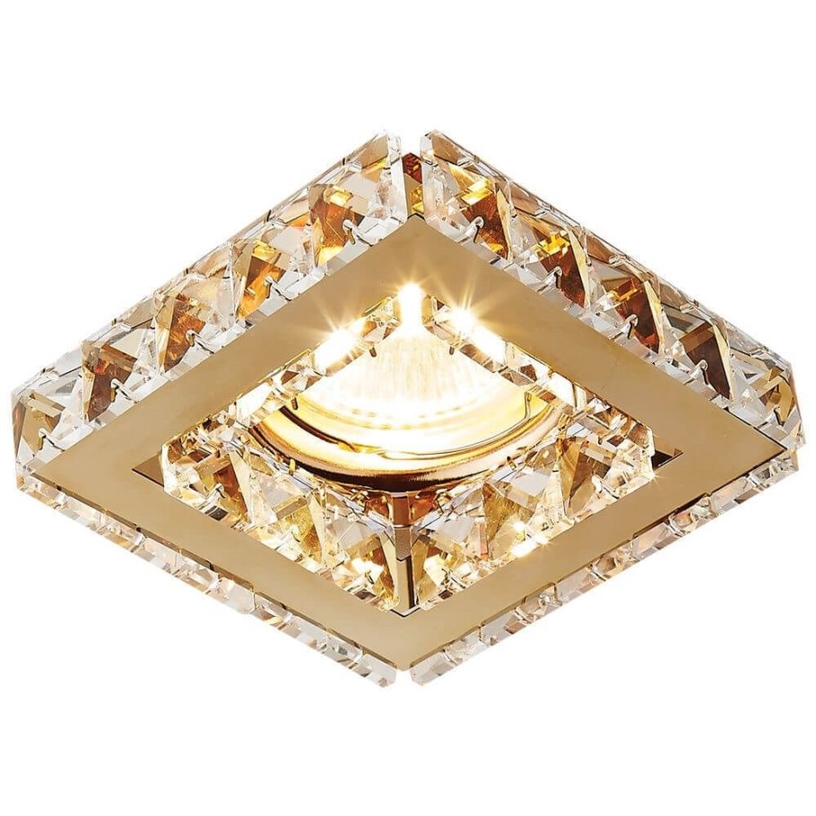 Встраиваемый светильник Ambrella Light Crystal k110 CL/Ch