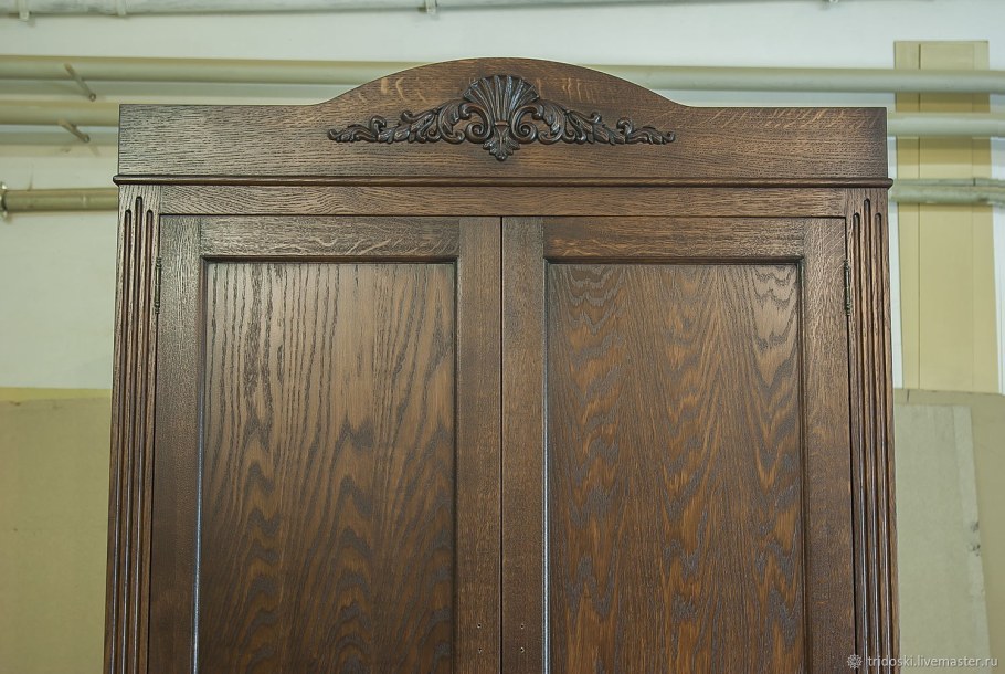 Сталинский Ампир шкаф дуб