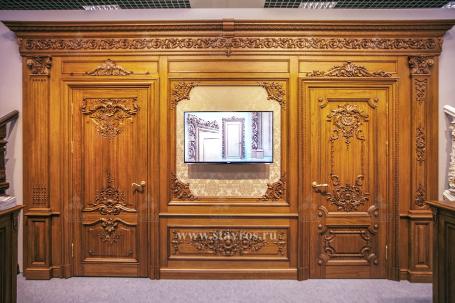 Резные двери Ставрос