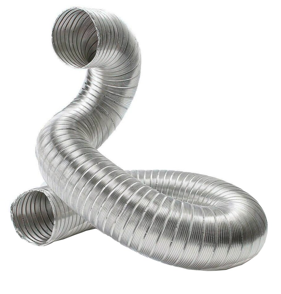 Воздуховод гибкий неизолированный ал 127 10