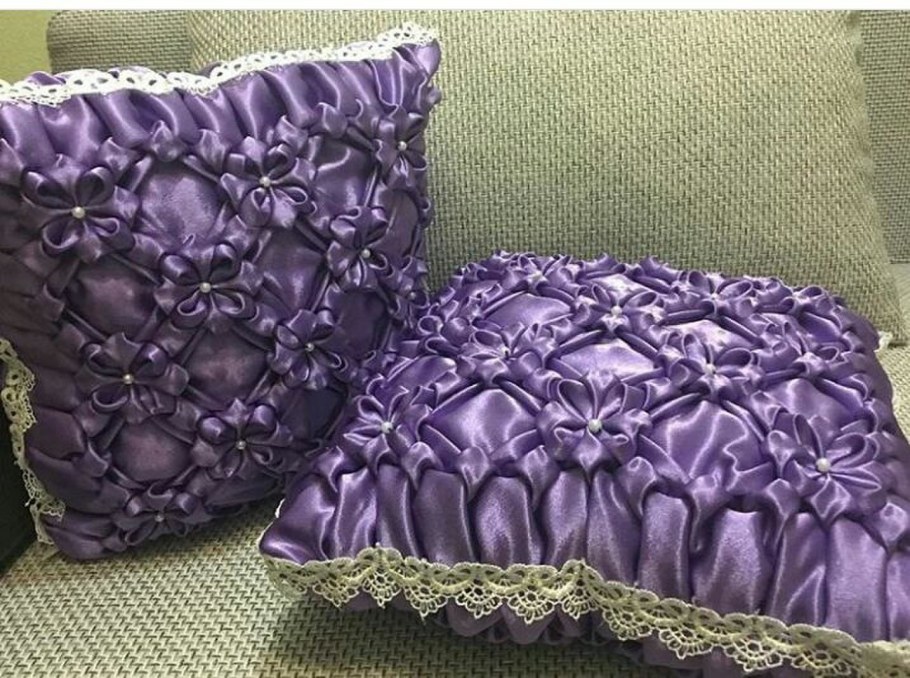 Диванные подушки с буфами