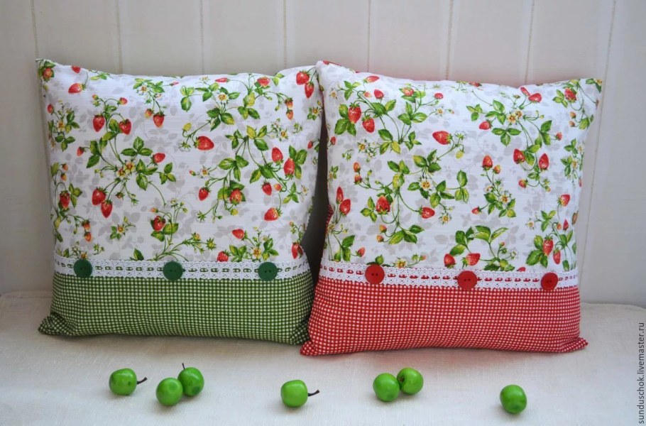 Наволочки на пуговицах своими руками