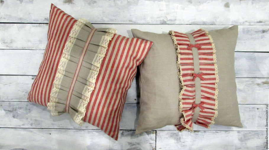 Наволочка со складками