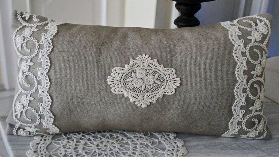 Кружевные наволочки для подушек