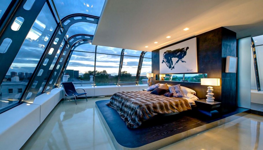 Спальни в пентхаусе