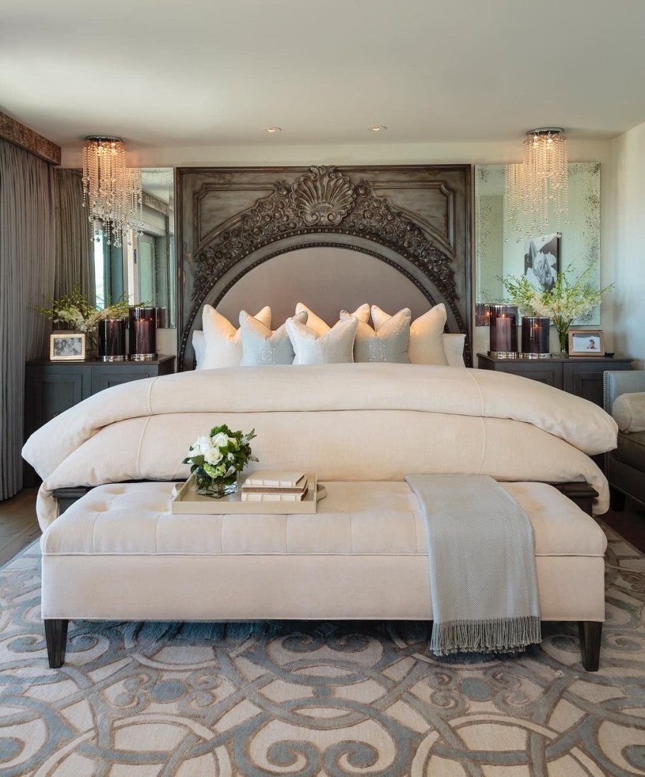 Шикарная хозяйская спальня