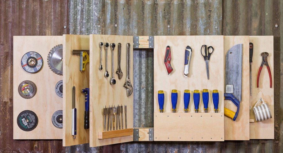 Настенный органайзер для инструментов своими руками
