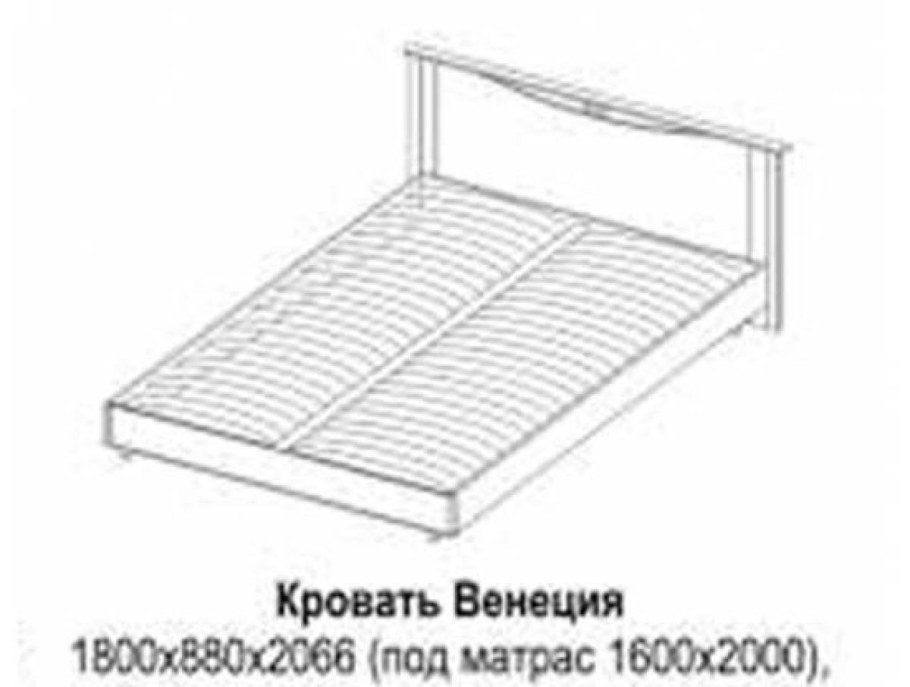 Кровать кр1,4х2 "Камелия" Пеликан