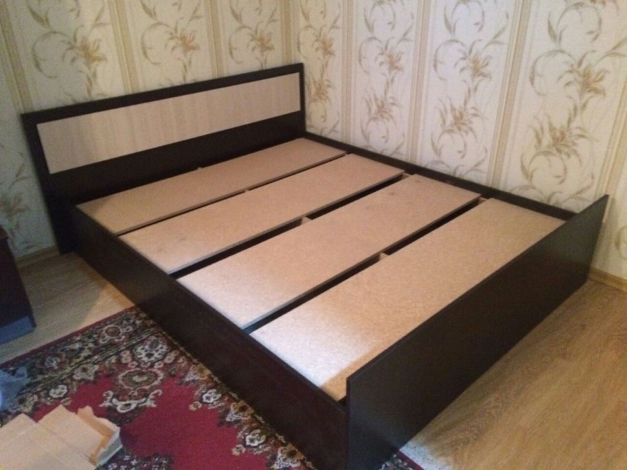 Кровать Фиеста 160х200 венге/лоредо