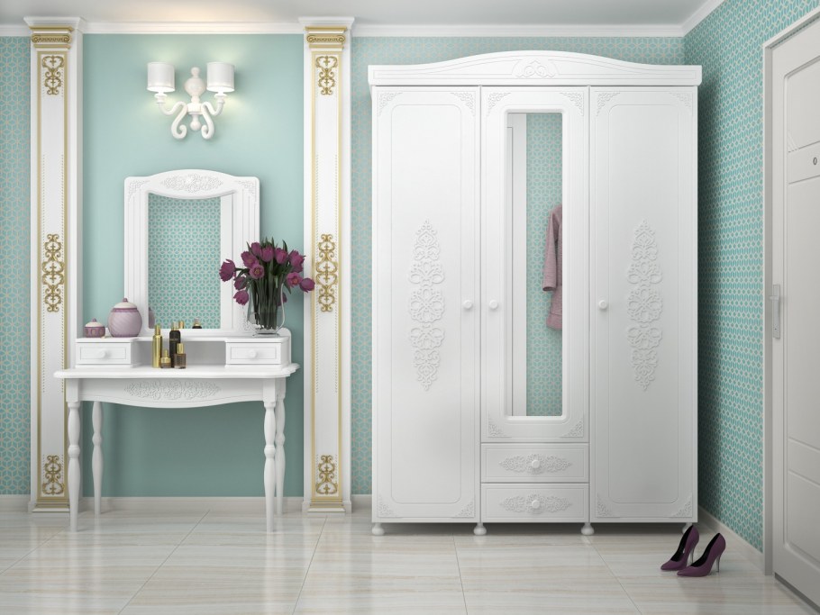 Прихожая белая Ассоль
