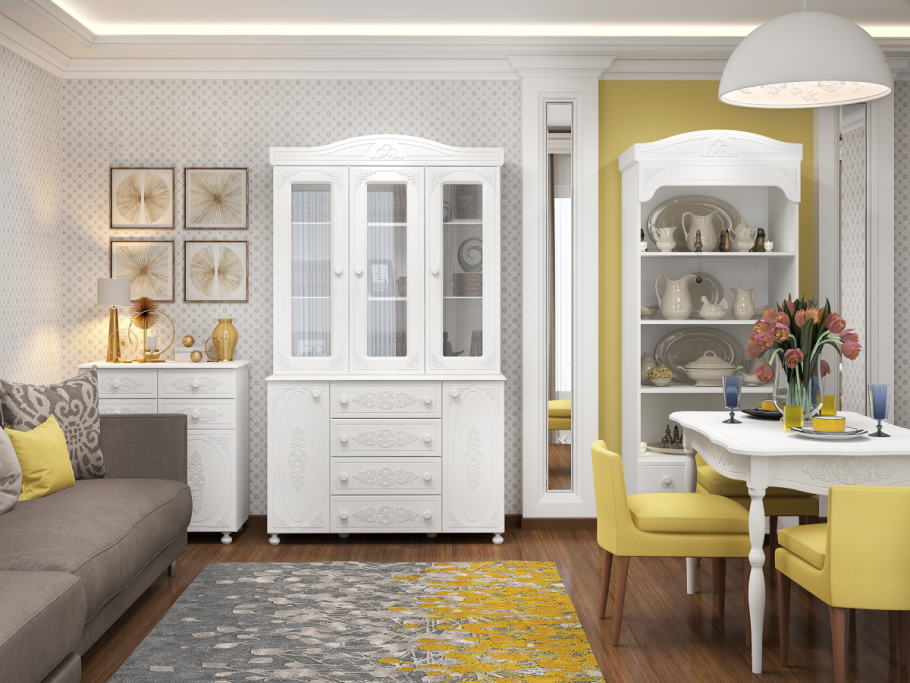 Ассоль, АС-29 шкаф-витрина