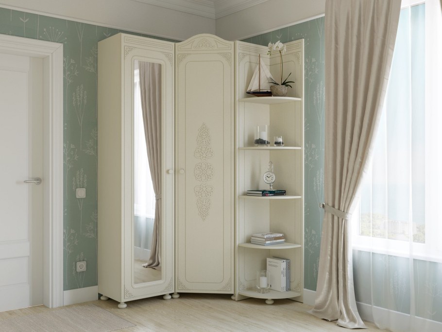 Шкаф Ассоль ваниль