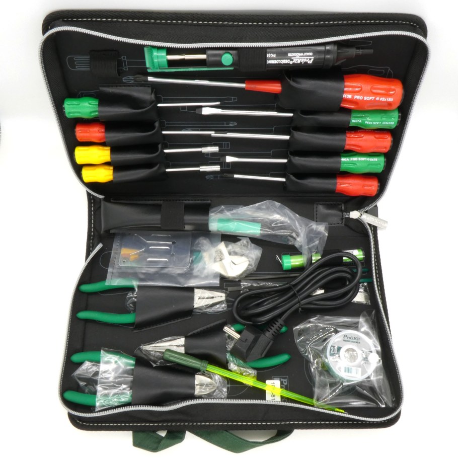 Набор электромонтажного инструмента Pro’Skit 1pk-813b