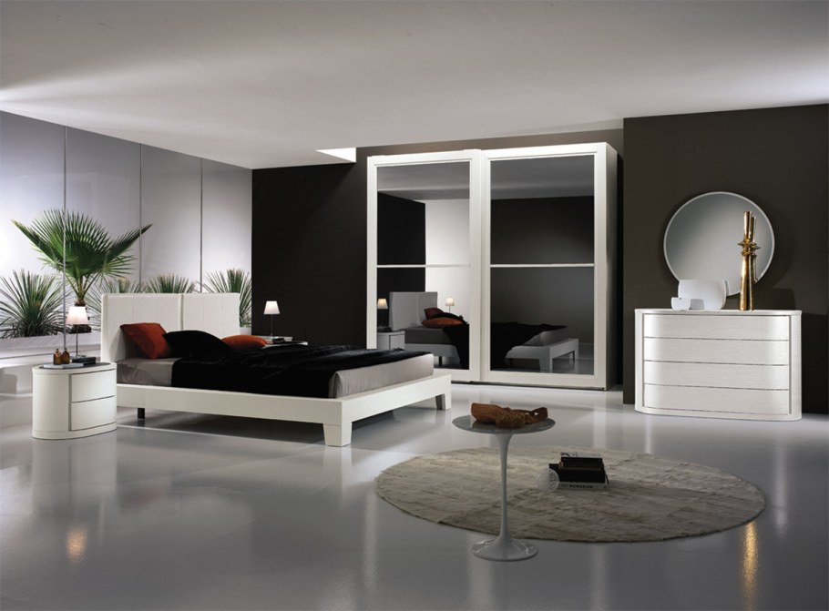 Итальянская спальня хайтек