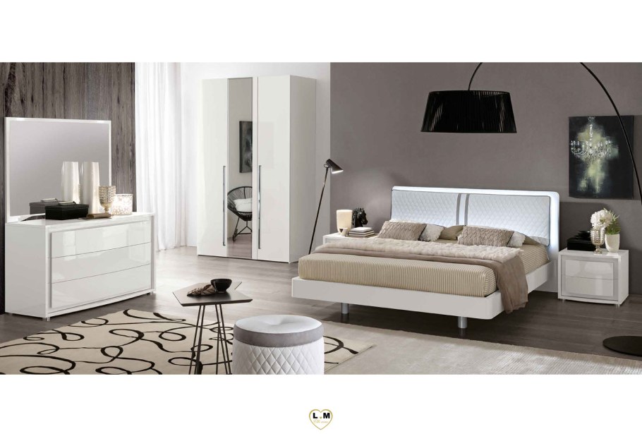 Спальня Camelgroup Modum Ambra белая