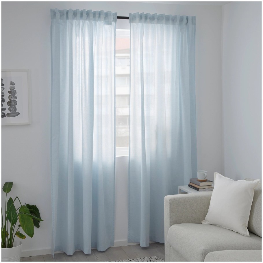 Гардины икеа HANNALILL