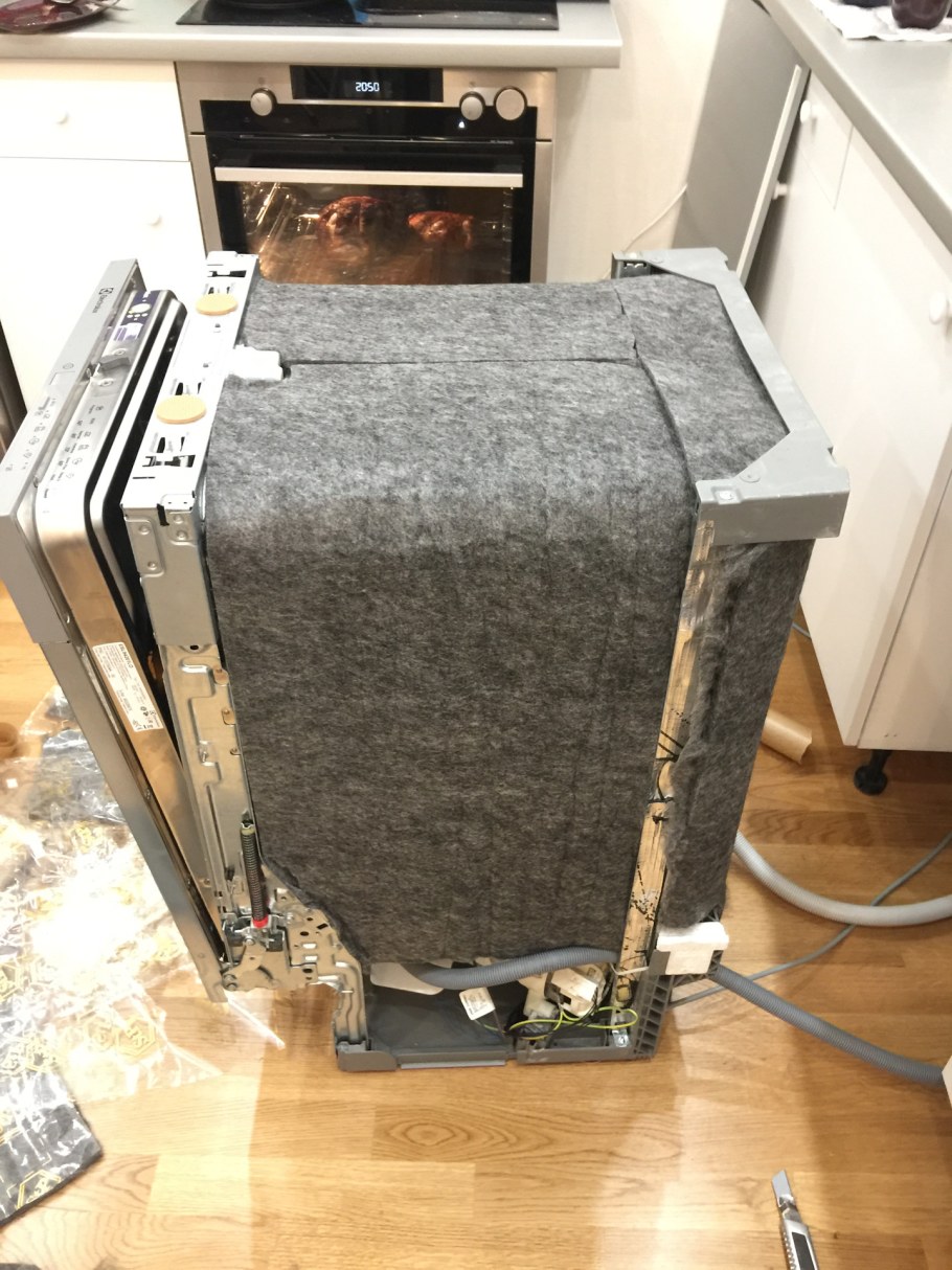 Шумоизоляция посудомоечной машины Bosch