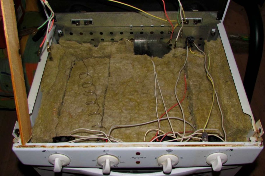 Термоизоляция для плиты электрической