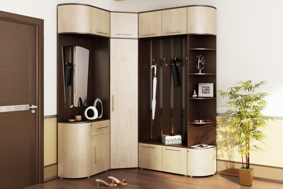 Прихожая Валерия (венге/Млечный дуб)