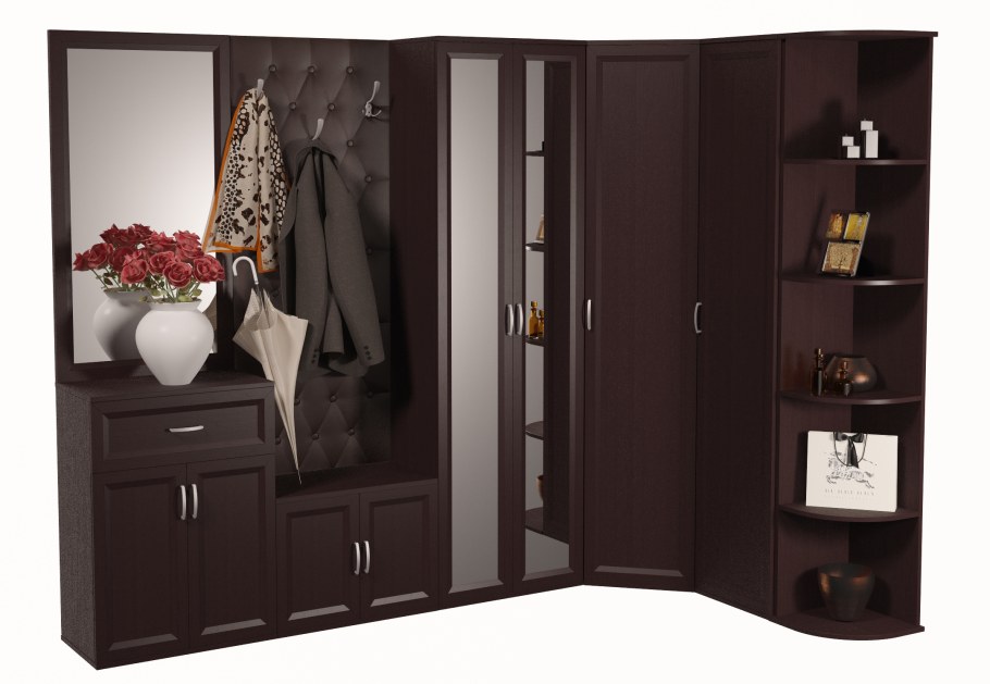 Прихожая (венге+венге) Делис