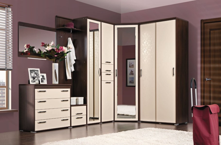 Модульная прихожая Магнолия