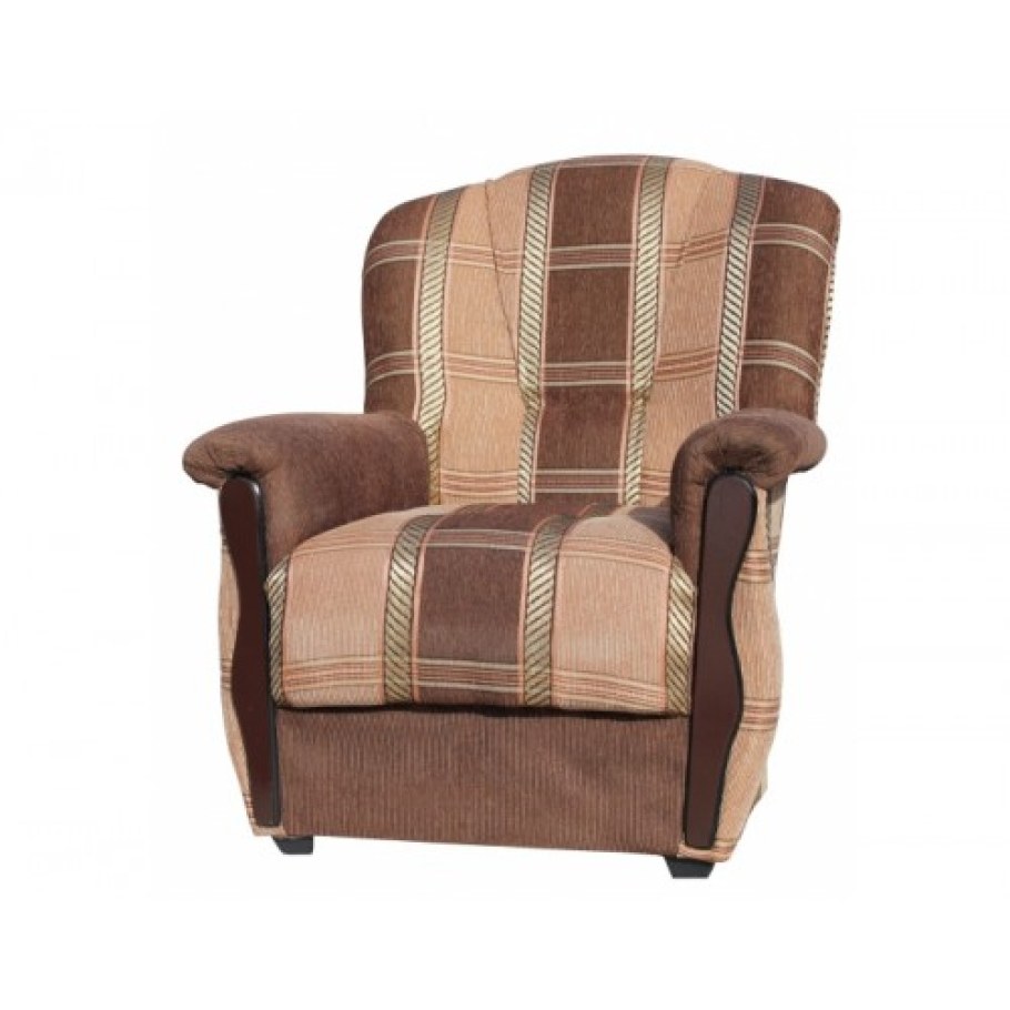 Кресло для отдыха (шенилл мега босс коричневый)