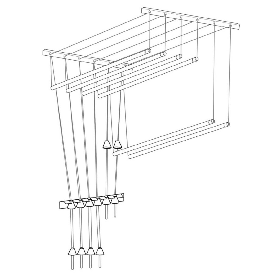 Сушилка для белья ЛАКМЕТ "Лиана"
