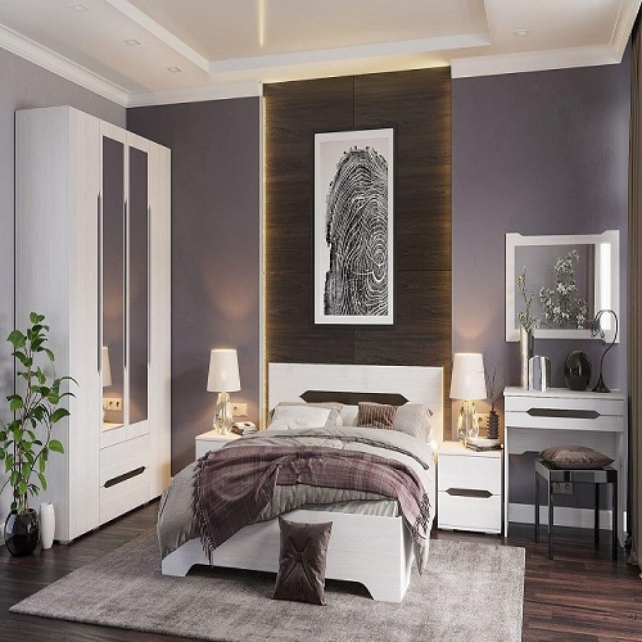 Спальный гарнитур дуб Анкор