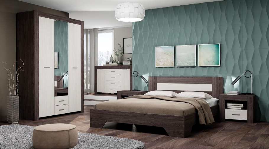 Спальный гарнитур Квадро 1 Астрид