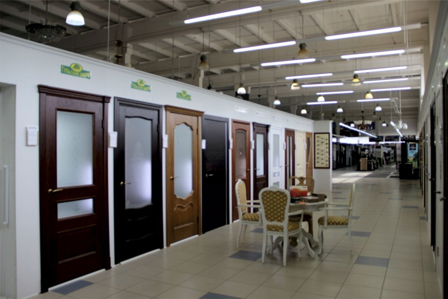 Выставка межкомнатных дверей