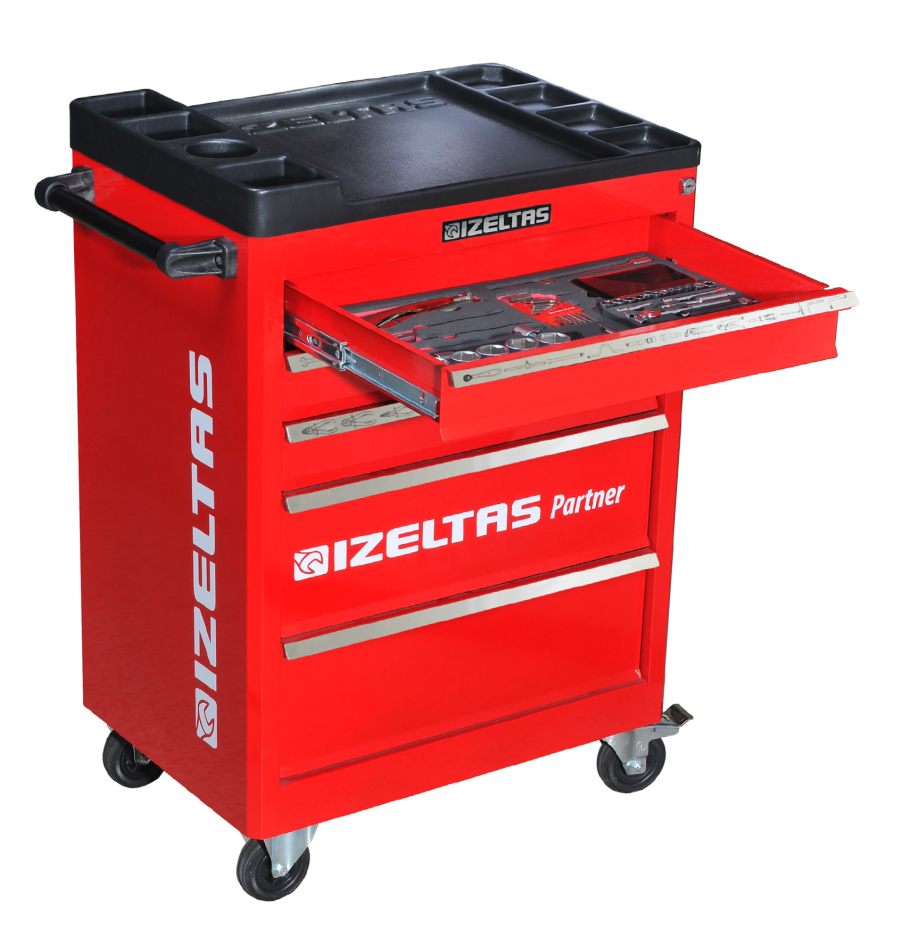 Тележка МАСТАК Оптима 521-07581m полки: 7 шт.