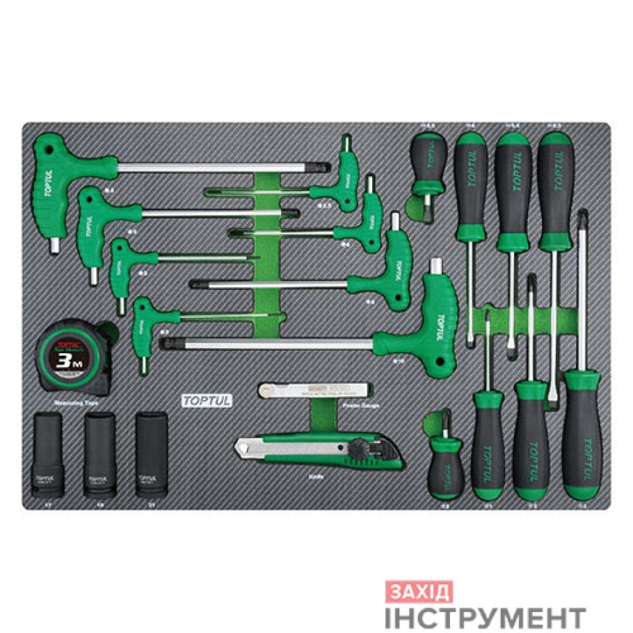 Набор инструментов TOPTUL gcaz0039