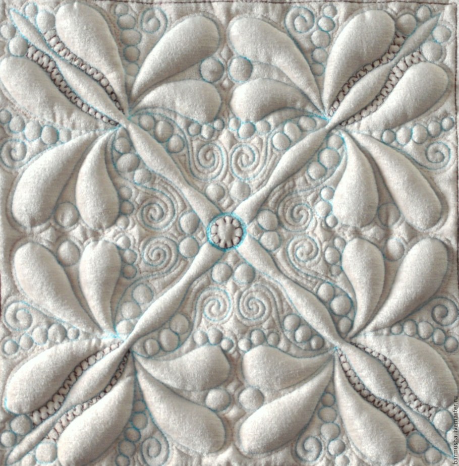 Техника вышивки трапунто