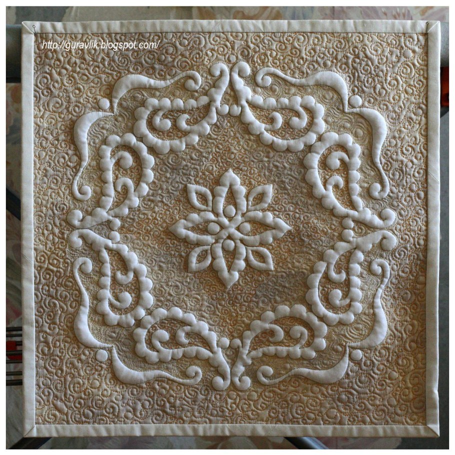 Вышивка шадоу-трапунто