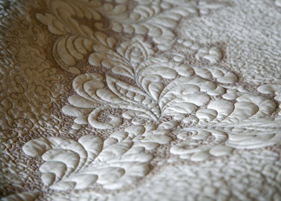 Трапунто стёжка техника