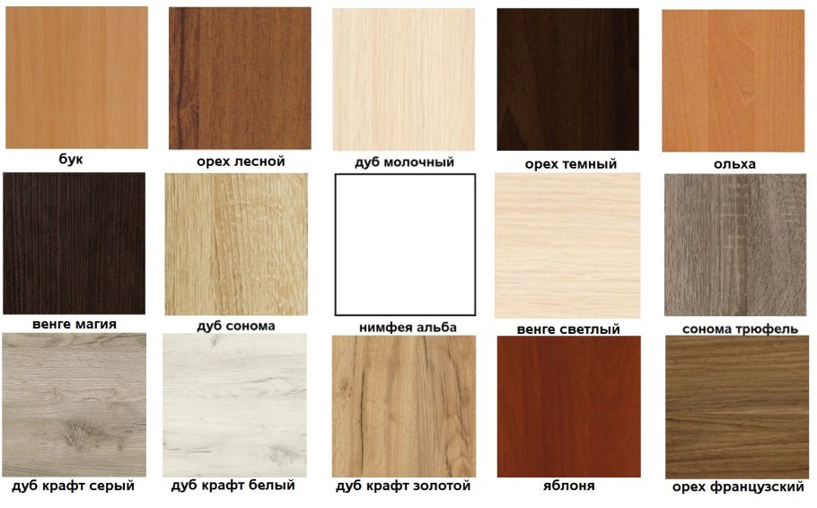 Ольха и дуб сравнение