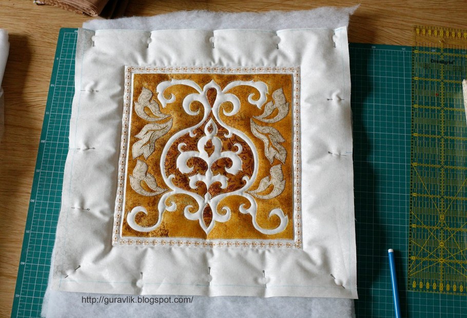 Трапунто аппликация Моррис