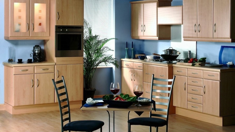 Цвет мебели для кухни