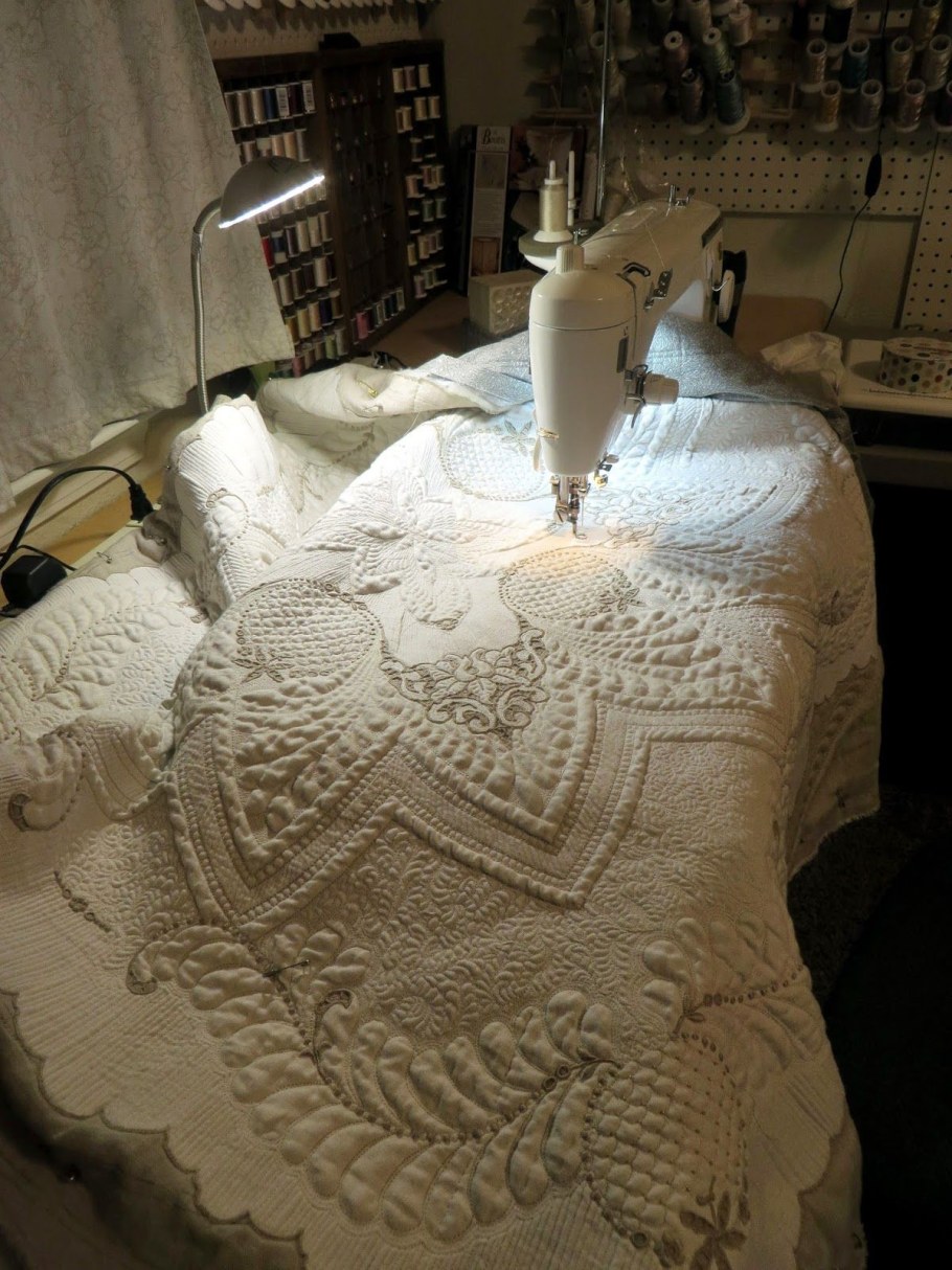 Квилтинг одежда техника трапунто
