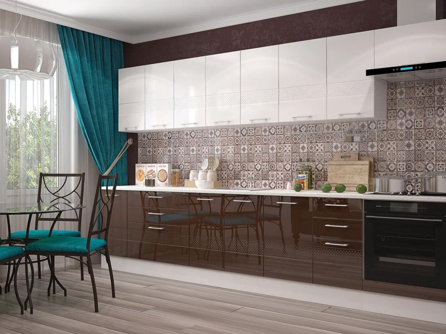 Модульная кухня Люкс (Горизонт)