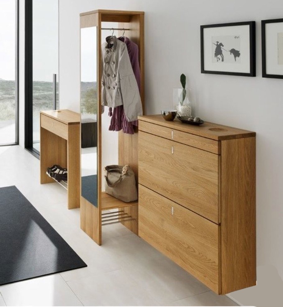 Подвесная тумбочка в прихожую