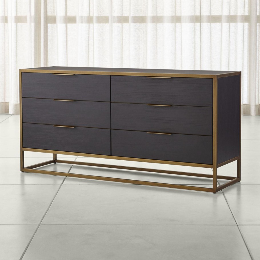 Crate&Barrel: комод - Oxford 6-Drawer Dresser
