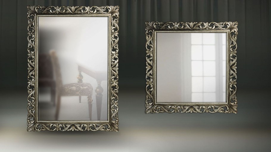 Зеркало в раме "Бертран" Gold